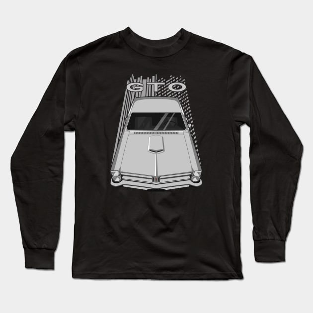 Pontiac GTO 1965 - Silver Long Sleeve T-Shirt by V8social